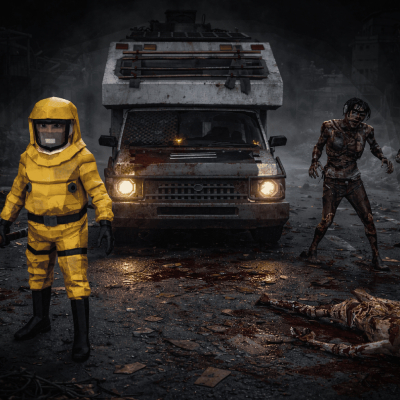 The Road to Survival (2025)-(Game jam)