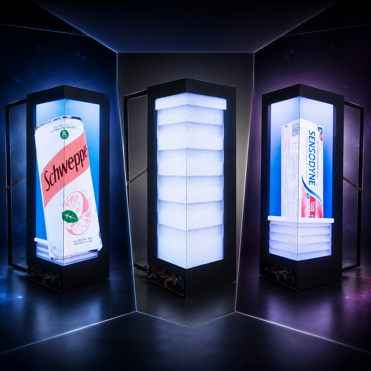 Interactive 3D Display & Anamorphic Projects